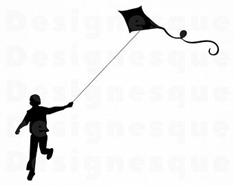 340x270 Boy Flying Kite Etsy