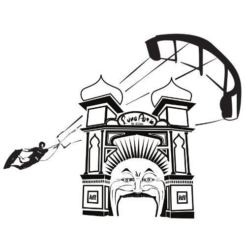 500x500 Luna Park St Kilda Kitesurf T Shirt Kite Republic Accessories