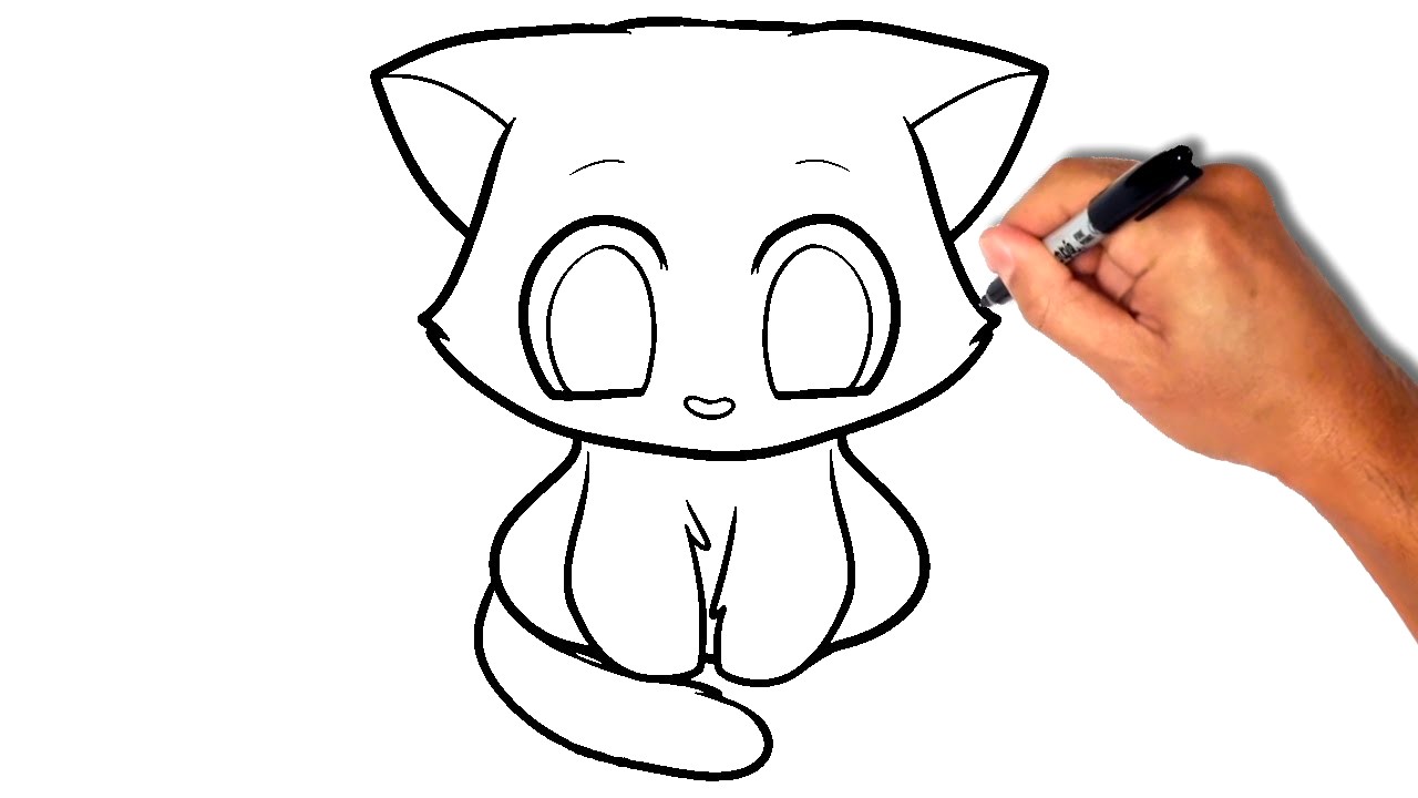 1280x720 Maxresdefault How To Draw A Kitten