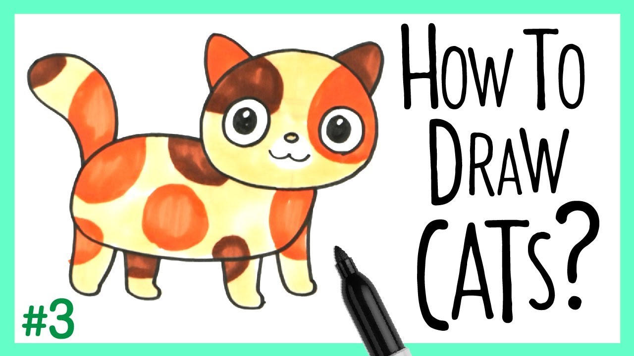 1280x720 How To Draw A Cat