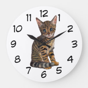 307x307 Cat Pencil Drawing Art Wall Zazzle