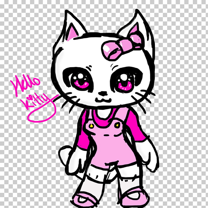 728x728 Hello Kitty Cat Chibi Art, Hello Kitty Png Clipart Free Cliparts