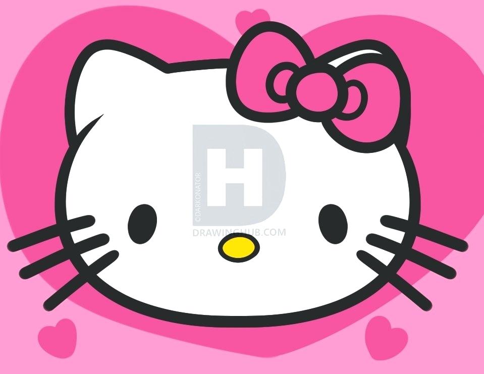 959x741 Hello Kitty Drawing For Kids How To Draw Hello Kitty For Kids