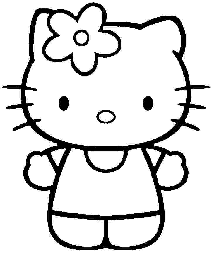 724x864 Huge Collection Of 'hello Kitty Cartoon Drawing' Download More