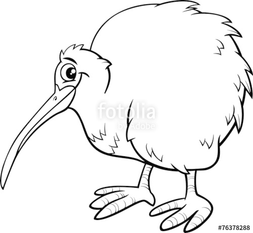 500x462 Drawing Baby Kiwi Bird Coloring Pages Download Print Online