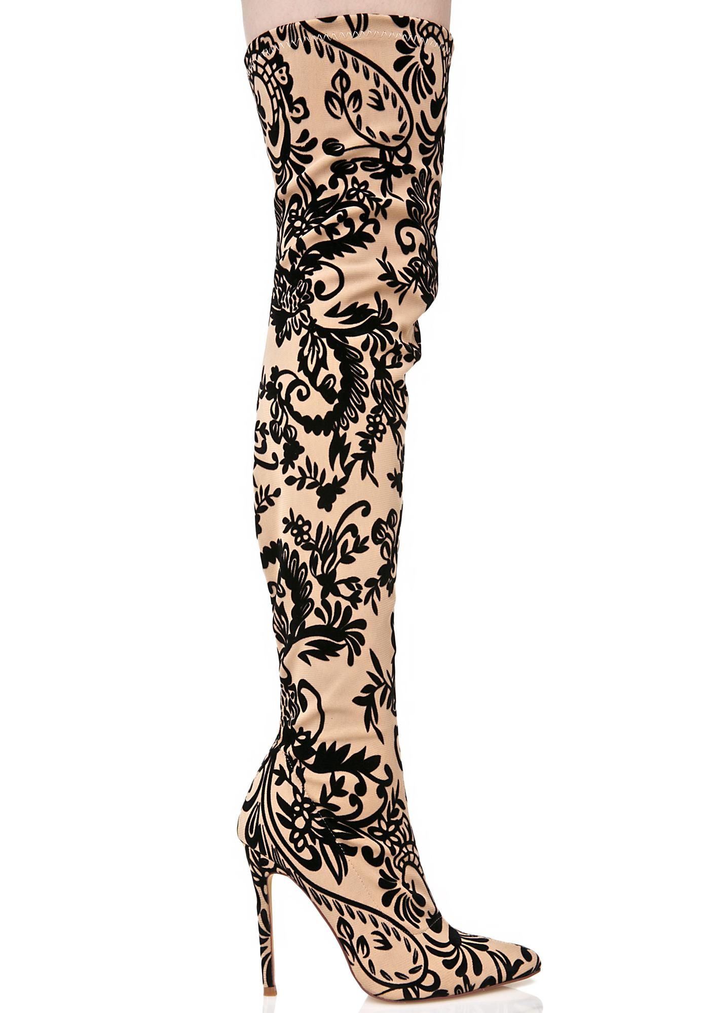 1405x2000 Draw The Line Thigh High Boots Postmortem