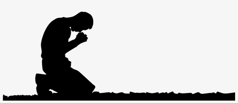 820x355 Praying Hands Prayer Drawing Silhouette Kneeling