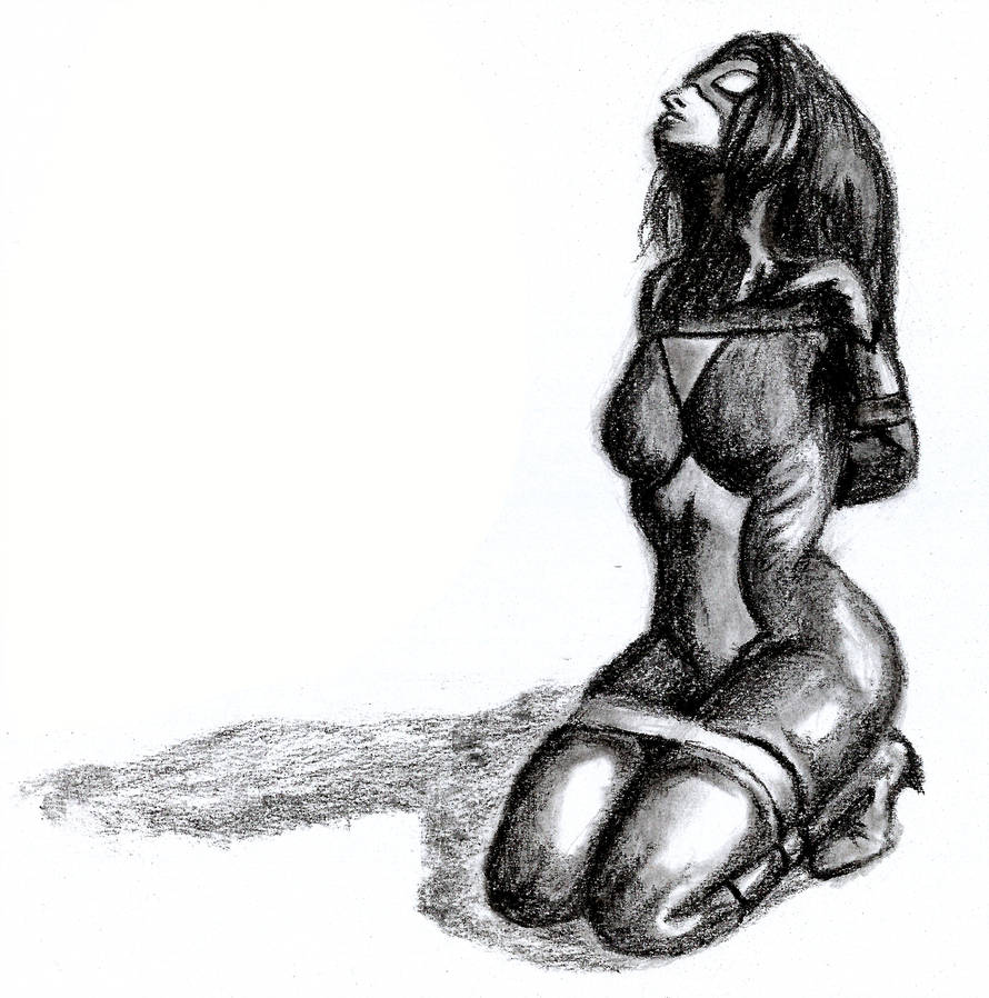 890x898 Spider Woman Kneeling