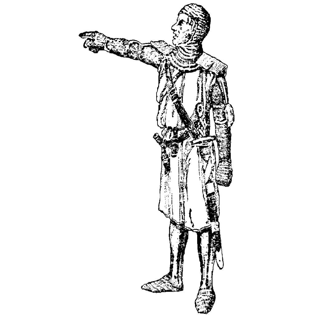 1024x1024 Pointing Knight