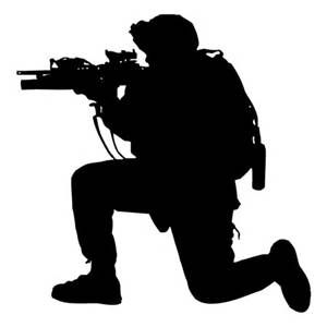 300x300 Kneeling Cricut Maker Soldier Tattoo, Tank Drawing, Silhouette Art