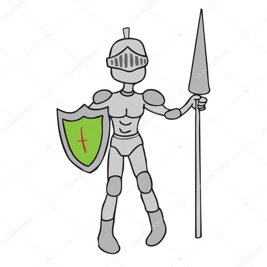 900x900 Download Knight Clipart Knight Clip Art Knight,cartoon,line,hand