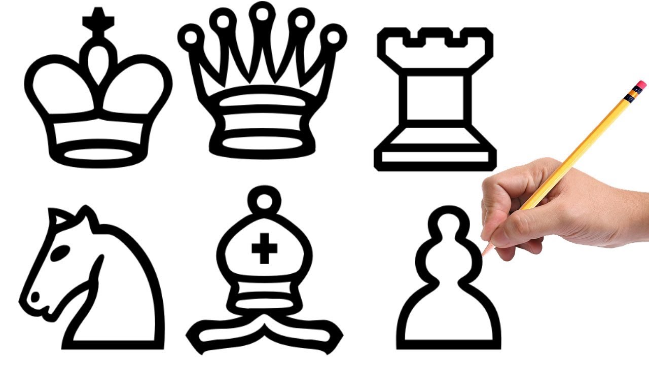 1280x720 How To Draw Chess Pieces