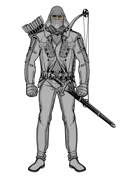 400x600 Collection Of Free Knight Drawing Assassin Download On Ui Ex