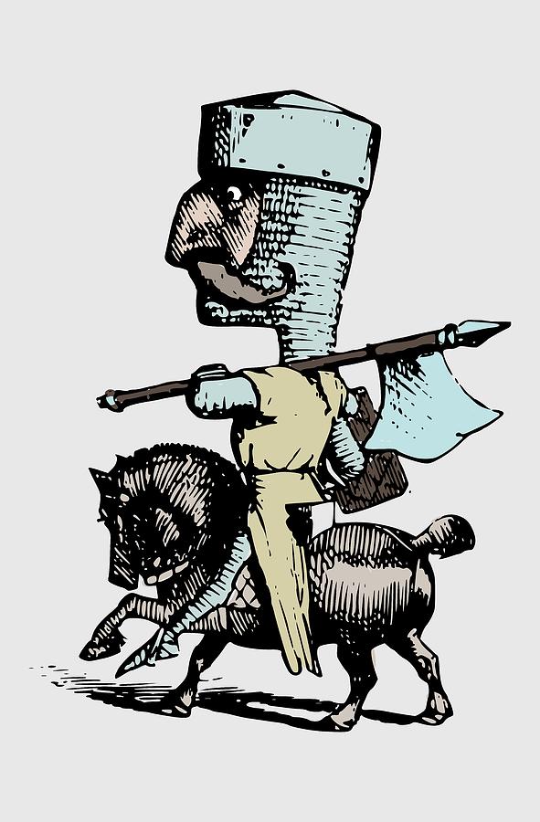 591x900 Cool Vintage Caricature Drawing