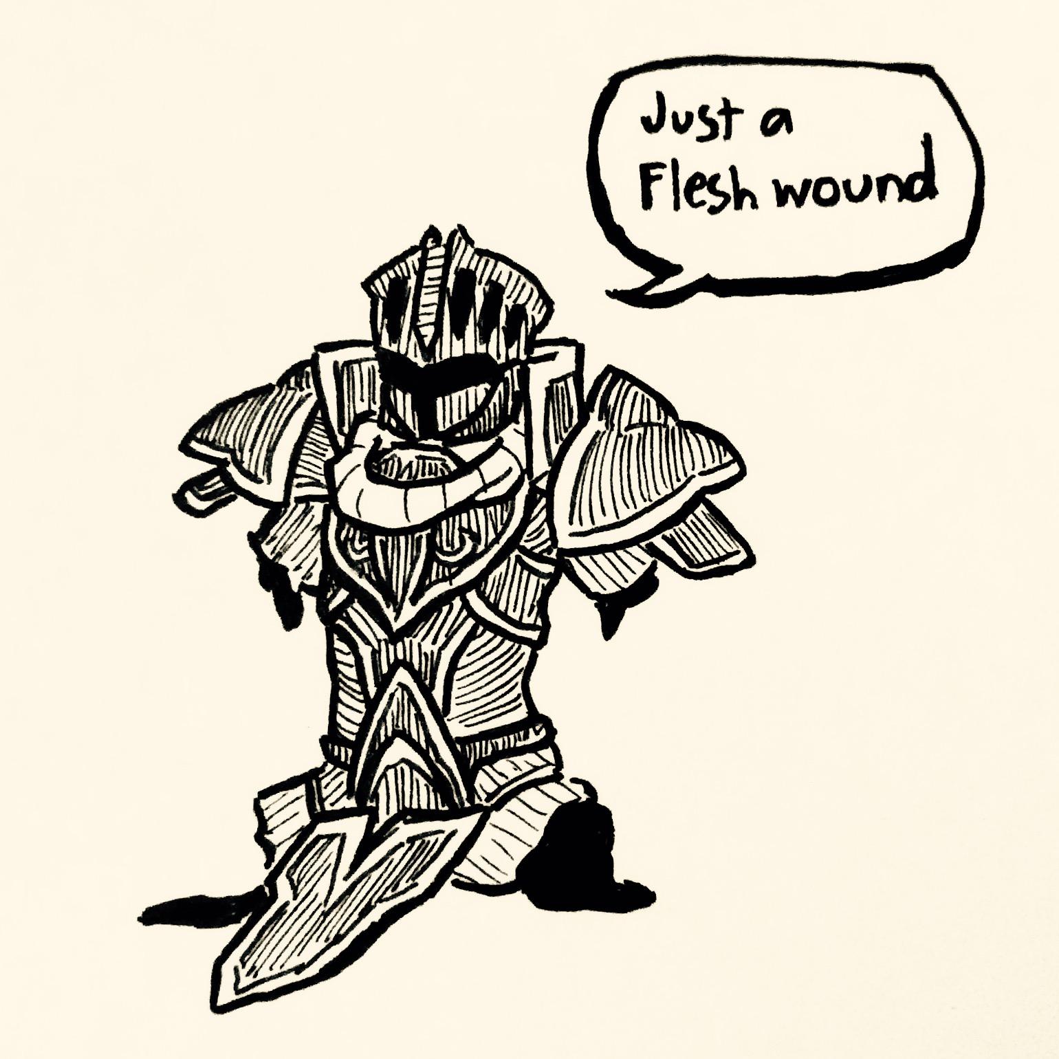 1540x1540 Knight Drawing