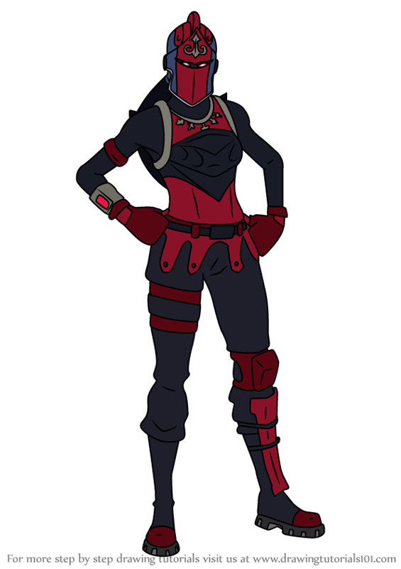 565x800 Learn How To Draw Red Knight From Fortnite