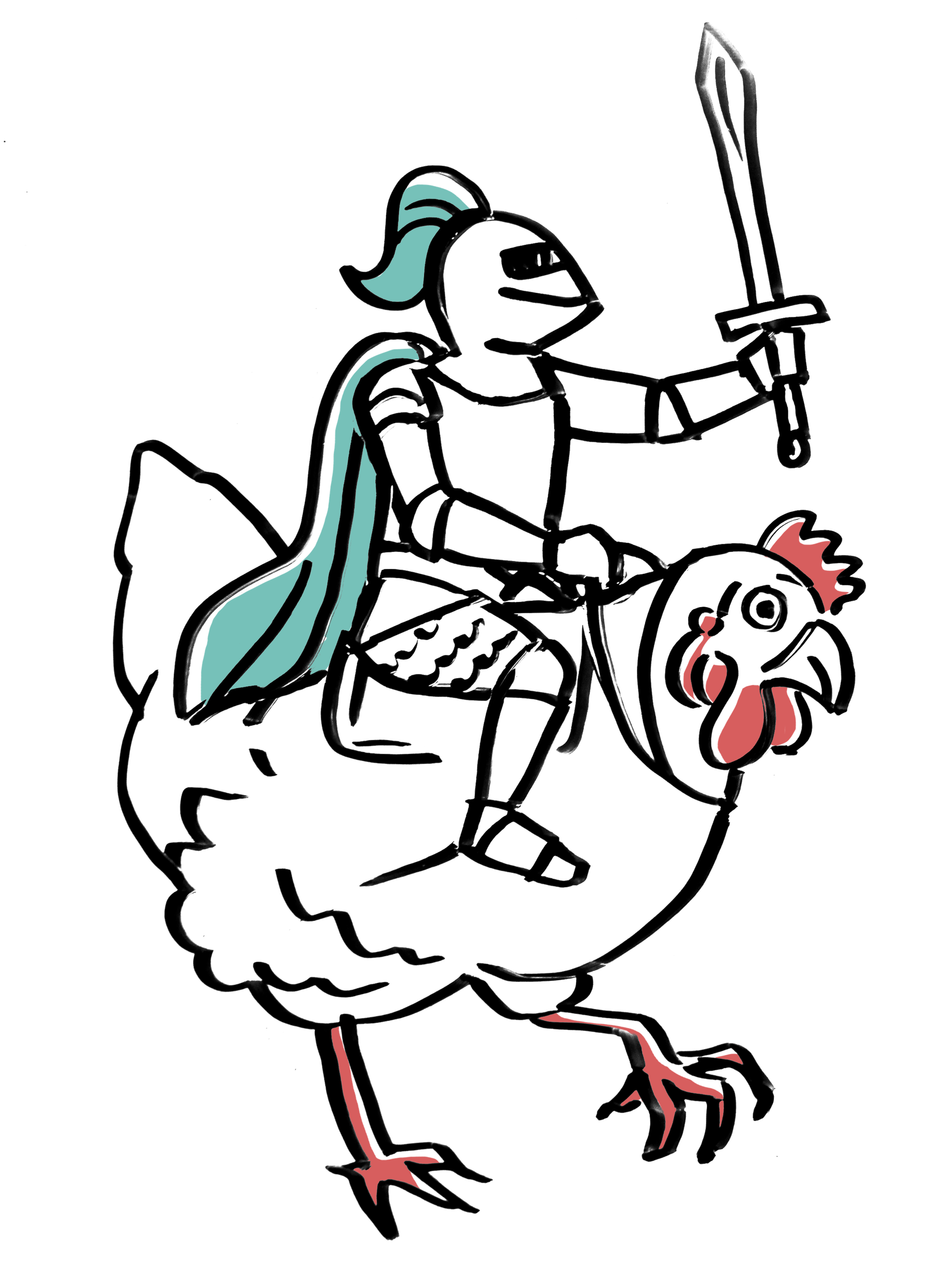 2000x2648 The Tale Of Chicken Knight Next Day Animations