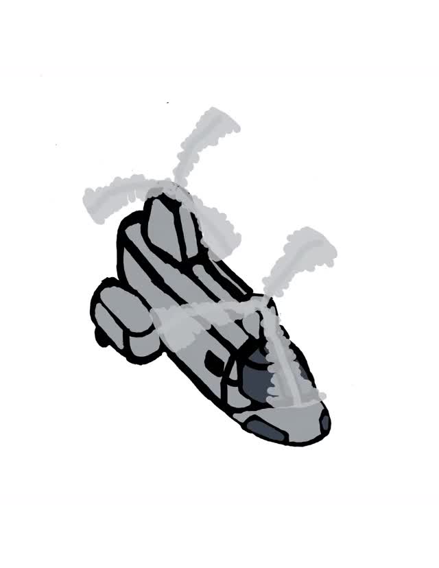 640x828 Ch Sea Knight Drawing Gif