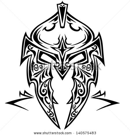 450x470 Knight Helmet Clipart Black And White