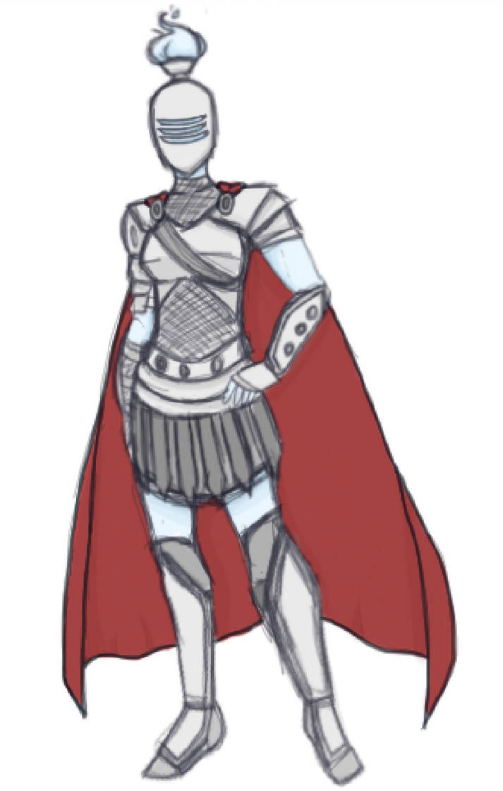 713x1121 Knight In Shining Armor Plus Cape!