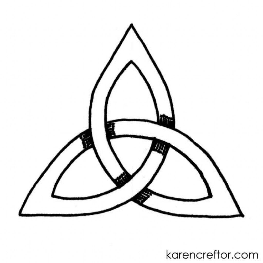 1024x1024 how to draw a triquetra with steps and a compass all things