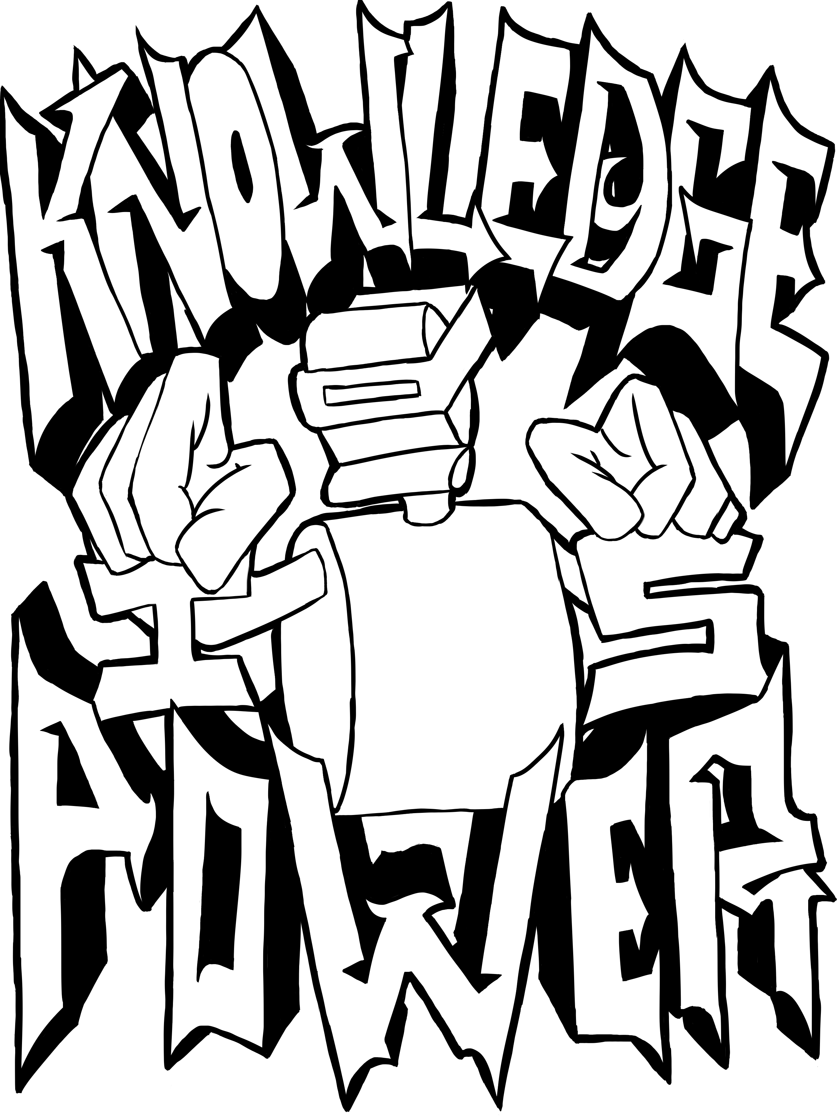 2700x3600 Knowledge Is Power Serkit Studio Illustrations