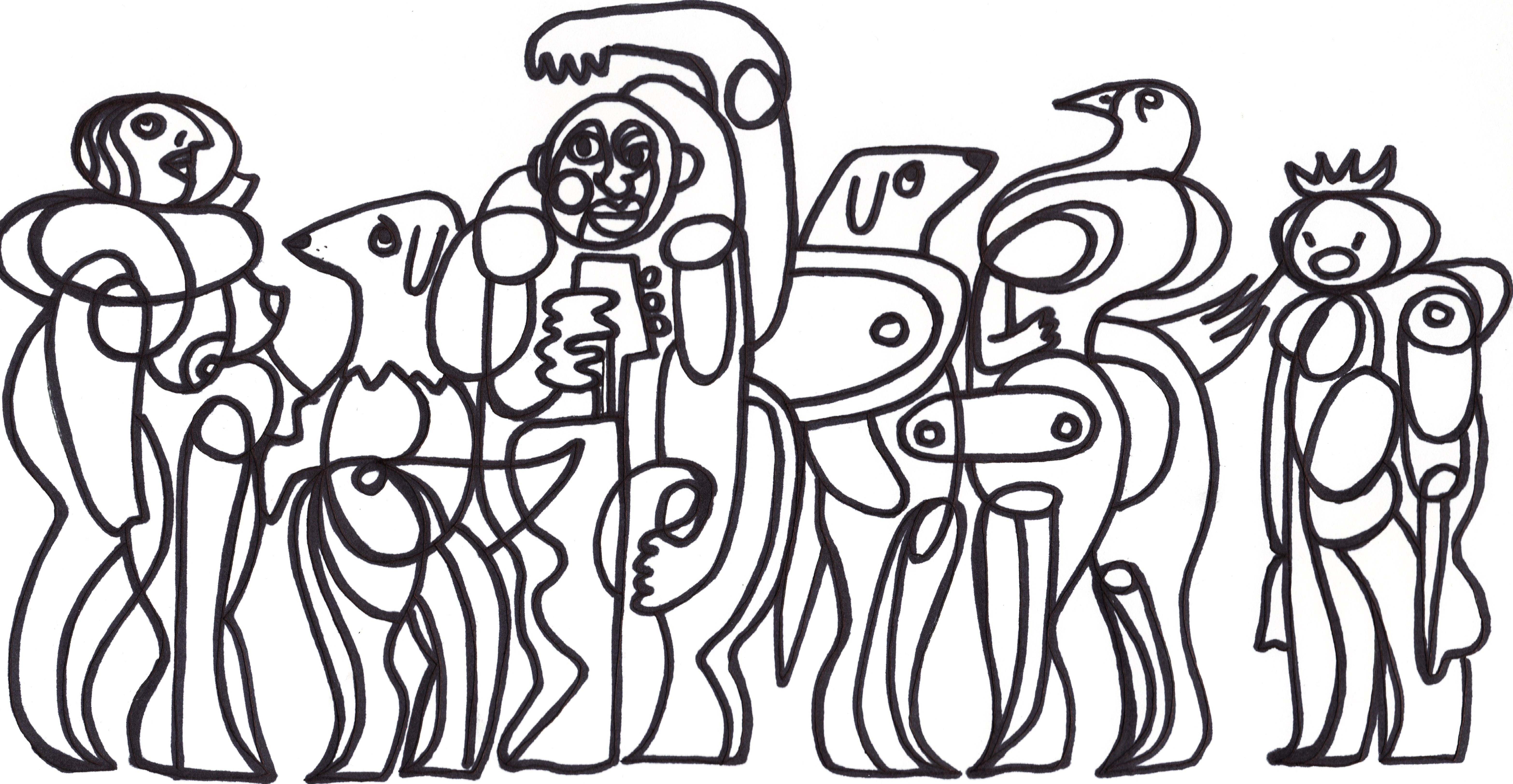 6265x3248 An Evolving How To Story Of Drawing Manual To Digital More