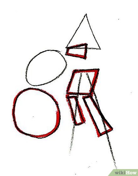 439x560 how to draw knuckles the echidna steps