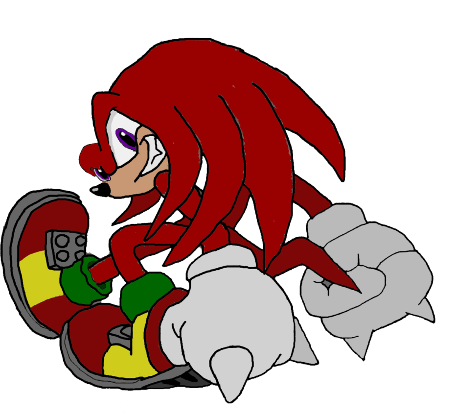 932x857 knuckles the echidna drawings