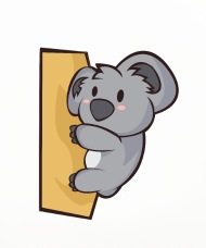 190x228 chibi comic koala bear kawaii cute gift coasters spreadshirt