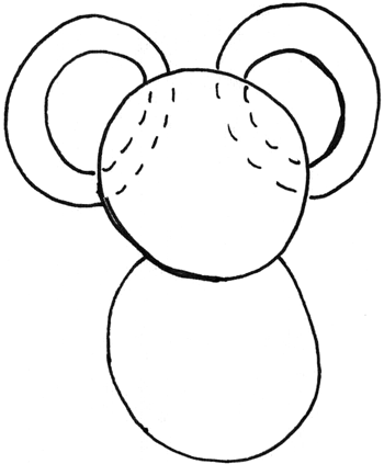 350x423 Step How To Draw Cartoon Koala Bears With Drawing Tutorial