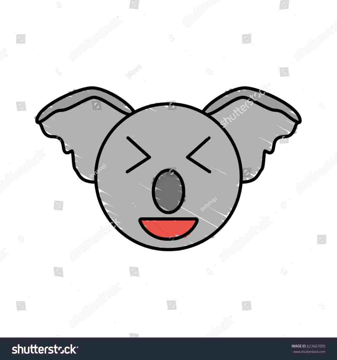 1185x1264 Cute Koala Bear Drawing