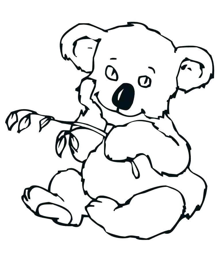 768x900 Coloring Pages Of Koalas Coloring