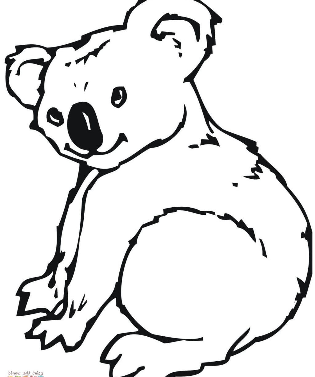 1024x1224 Koalas Coloring Pages Free Unique Cuteoala Colouring Bear