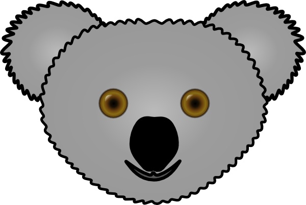 600x403 Koala Clip Art Free Vector In Open Office Drawing