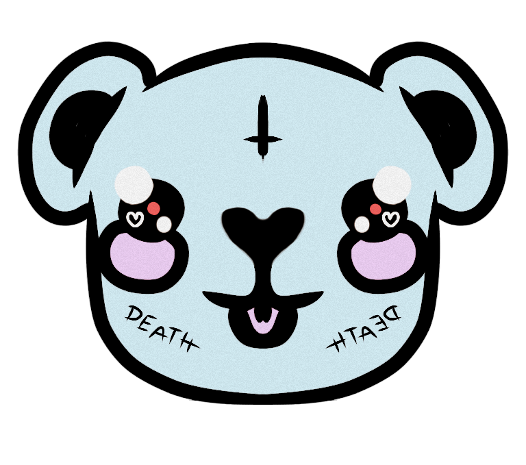 768x679 Cuppai Goth Cute Koala Drawing