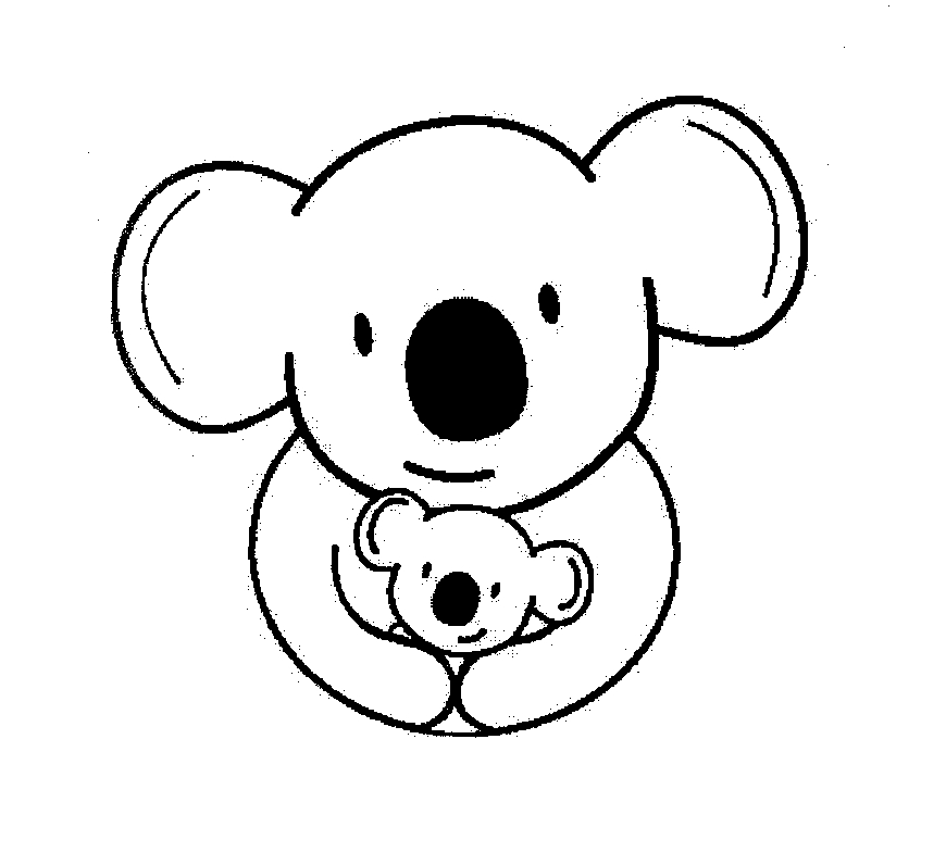 870x784 Koala Drawing Cute For Free Download