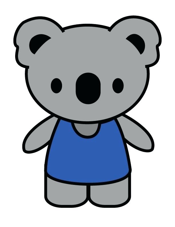 612x792 How To Draw Koala Easy Draw Koala Step