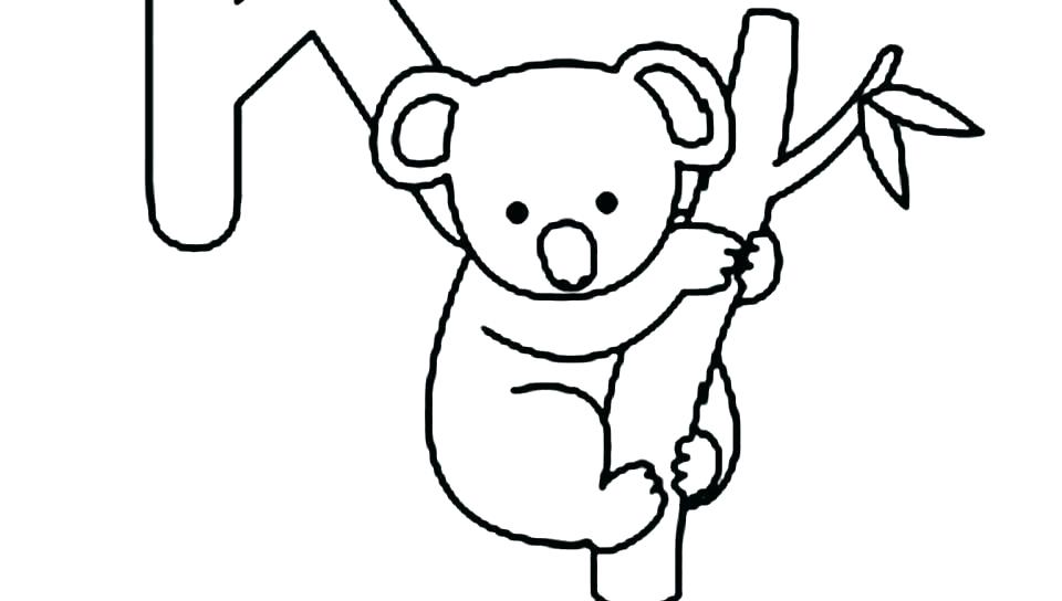 960x544 Koala Pictures To Color Koala To Color Free Line Coloring Pages