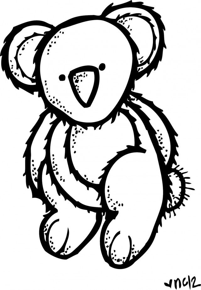 640x923 Koala Outline