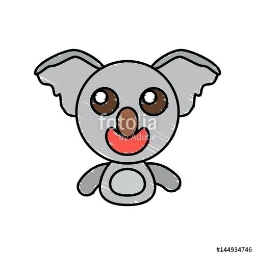 500x500 Draw Koala