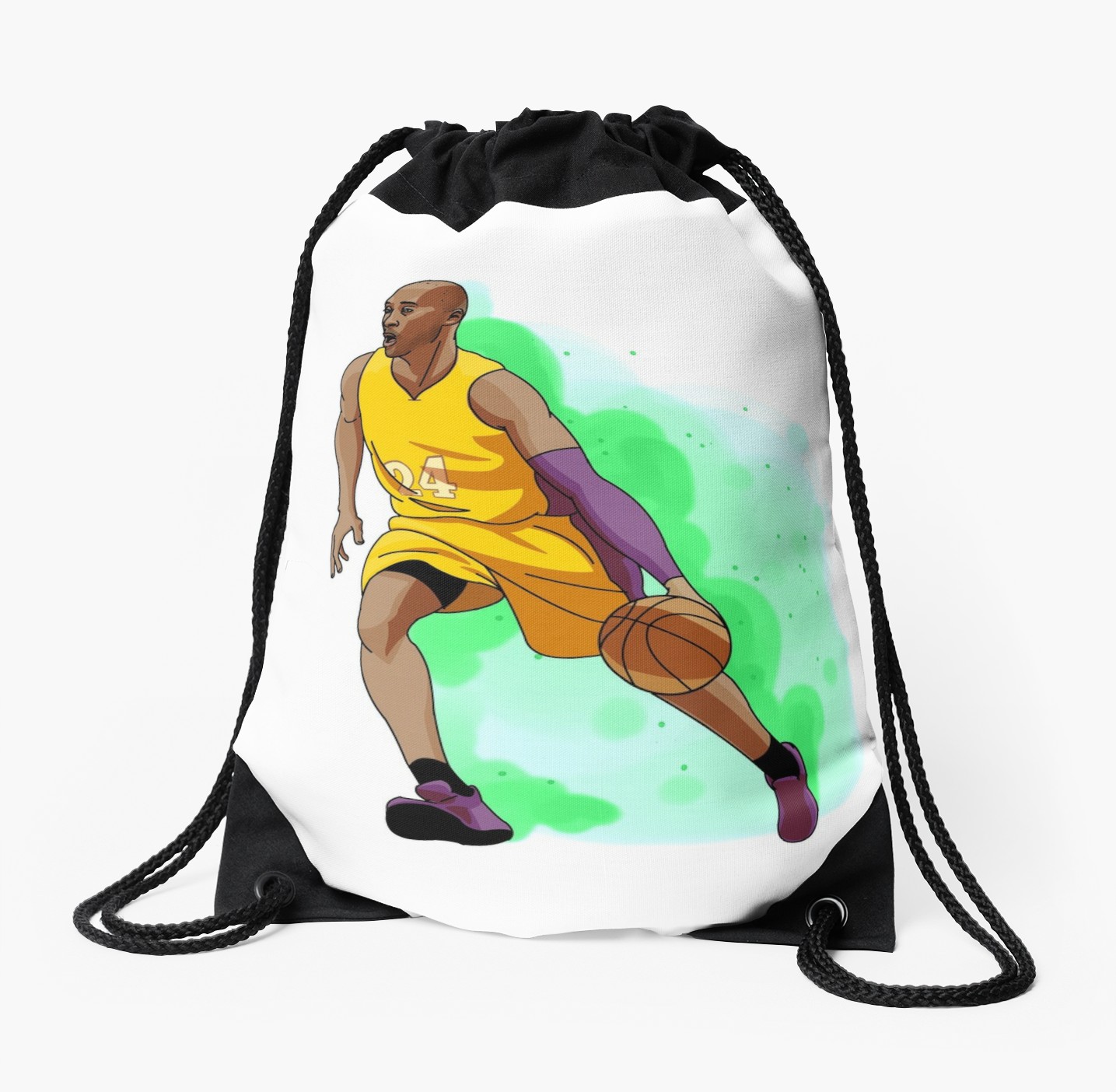 1435x1404 Kobe Bryant Drawstring Bag