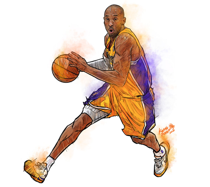 863x768 Kobe Bryant Retired Game April On Behance