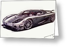 Koenigsegg Drawing