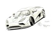 170x123 Koenigsegg Agera R Drawing Car Coloring Pages In Drawings