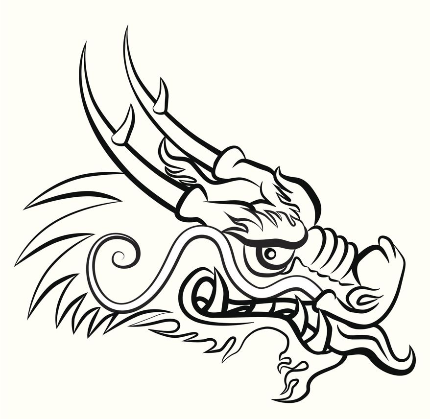 878x856 Carving Japanese Dragon Tattoos