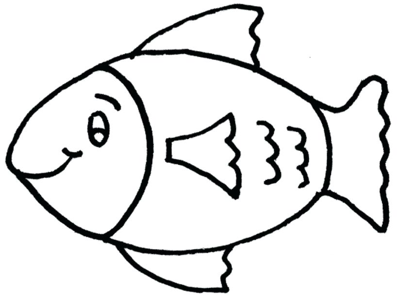 824x618 Easy Fish Drawing