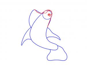 302x228 Draw A Koi Fish Tattoo, Step