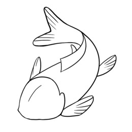 260x260 Fish, Drawing, Art, Transparent Png Image Clipart Free Download