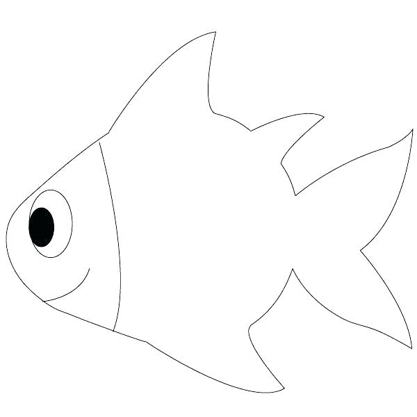 600x600 Fish Drawing Outline Fish Drawing Outline Koi